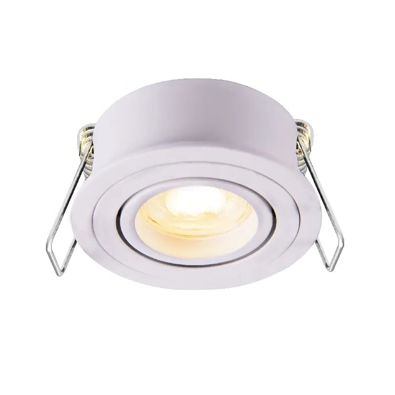 Mini LED Spot GU10 – Zaagmaat 58 mm | Wit | Delos - Outledtl.nl